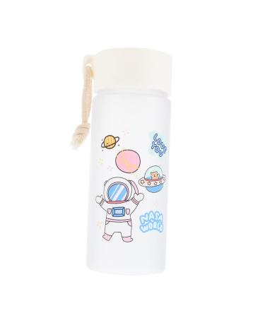 UPKOCH 1pc Space Portable Cup Plastic Water Bottles Baby Straw Cup Portable Water Bottle Milk Water Bottles for Kids Gym Water Container Drinking Cup Cartoon Cup Water Cup Travel Sports