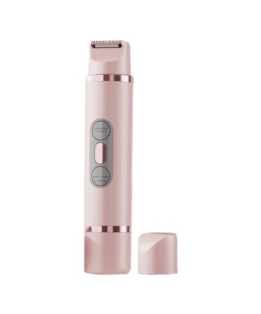 Razor De Go Soyeux Rasoir Double T te 2 En 1 Femmes De Coupe-bikini Imperm ables Avec Des Lames De Pr cision Lisses Mat riau Robuste Rose Pour Les Jambes Le Visage Les Aisselles Le Bikini Pink