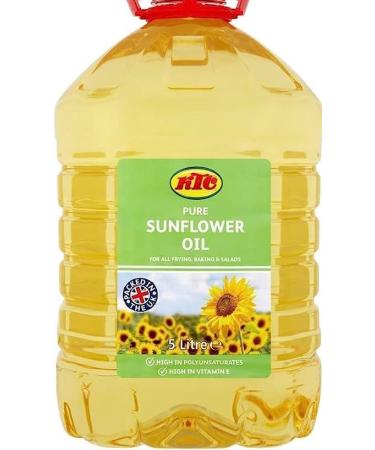 Ktc Sunflower Oil 5ltr(Pack of 3) 5 l (Pack of 3)