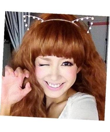 Frcolor Cat Ear Headband for Women Girls - Metal Hair Hoop Kitten Ears Hairband for Costume Party Cosplay - 1 PCS (Silver) - Buy Online on GoSupps.com