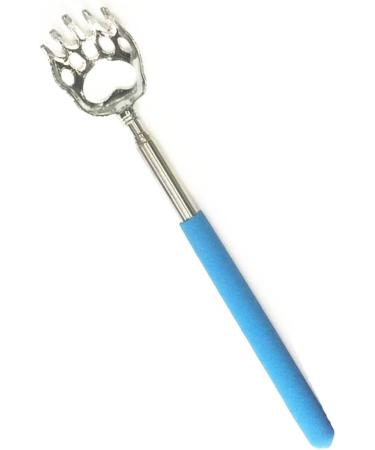 Peiujin Telescopic Back Scraper - Stainless Steel with Rubberized Handle 58cm Blue - Perfect for Scratch Massage | International Shipping Available - Buy Online on GoSupps.com