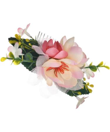 FRCOLOR 1pc Tiara Hair Fork Bridal Hair Clip Bridal Headpiece Hair Pin Wedding Crown Flower Hair Comb Wedding Hair Decoration Floral Hair Comb Hair Comb Clip Bride Hair Accessories Flowers - Buy Online on GoSupps.com