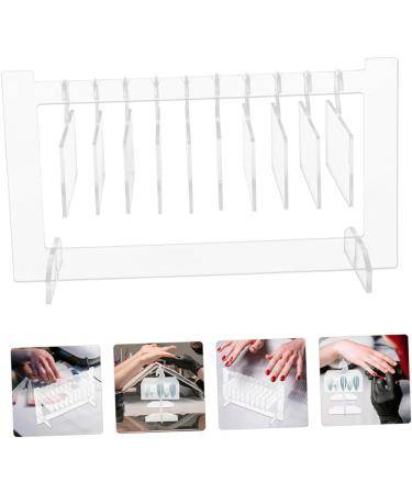 PLAFOPE 2 Sets Nail Display Board Nail Tips Display Holder Nail Art Display Holder False Nail Display Stand Nail Charm Storage Holder Manicure Supplies Nail Art Decor Manicure Art Supply - Buy Online on GoSupps.com