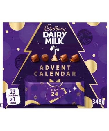 Cadbury Dairy Milk Calendrier de l'Avent 348 g
