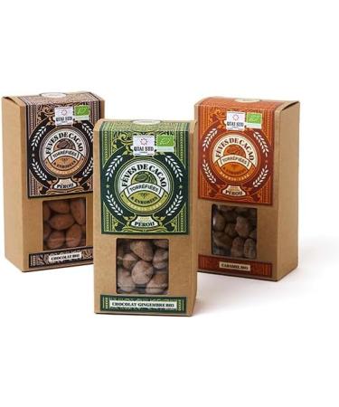 QUAI SUD Organic Christmas Cacaotines | 250g Carton Box | Gingerbread Recipe - Buy Online on GoSupps.com