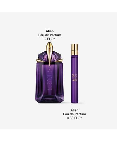 Mugler Alien - Eau de Parfum - Women's Perfume - Floral & Woody - With Jasmine Wood and Amber - Long Lasting Fragrance 1.15 Fl Oz (Pack of 2) - Buy Online on GoSupps.com