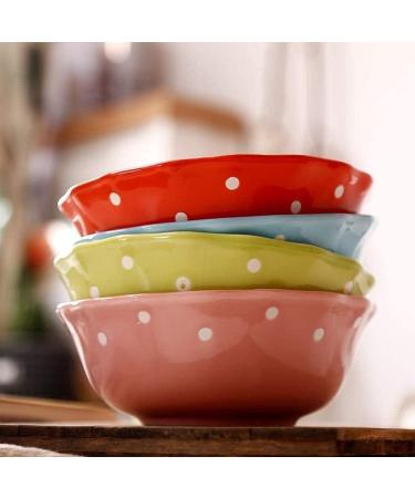 Ceramic Tableware Colorful Salad Stoneware Bowl Korean Style for Catering and Home Kitchenware (Color : Pink) - Buy Online on GoSupps.com