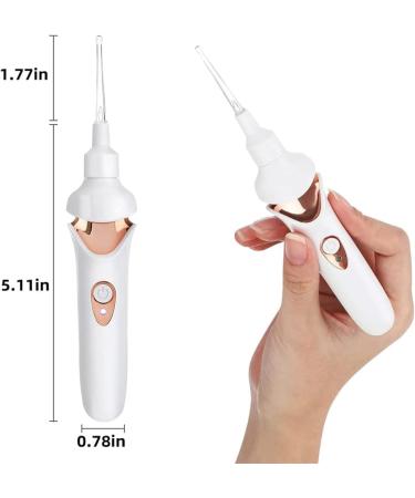 Rechargeable Ear Wax Removal Kit with Light | Electric Ear Cleaner Scoop | Black - Buy Online on GoSupps.com