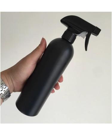 Hairdressing Spray Bottle - 500ml Refillable Mist Sprayer for Salon & Barber | Black - Buy Online on GoSupps.com