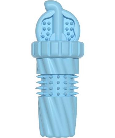 Durable Chicken Tool for Dogs | Robust Dog Toothbrush Toy for Aggressive Chewers | Large Dog Toy - Cola Cup Blue - Buy Online on GoSupps.com