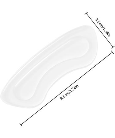 Yxhzvon Heel Protection Silicone Pads - 5 Pairs Self-Adhesive Gel Inserts for High Heels & Large Shoes - Buy Online on GoSupps.com