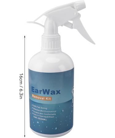 500ml Ear Wax Removal Kit - Ear Cleaner Bottle Bulb Syringe & Tool for Improved Hearing Clarity | International Shipping Available - Buy Online on GoSupps.com