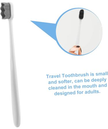 Ultechnovo 12 PCS Soft Travel Toothbrush Set Aesthetic & Portable Household Toothbrush with Soft Bristles for Adults & Kids - Buy Online on GoSupps.com