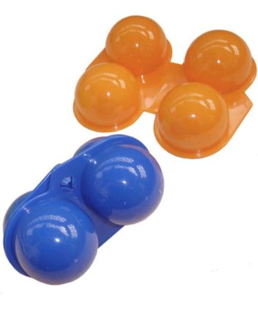 Generic 6 Pcs Outdoor Container Refrigerator Containers Fridge Containers Egg Container Egg Box Carton Pp Random Colorx2pcs 11.5X7X7cmx2pcs - Buy Online on GoSupps.com