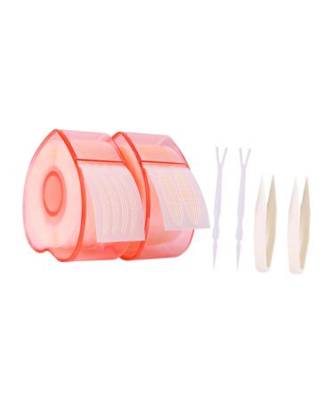 Housoutil 2 Roll Lace Double Eyelid Sticker Stickers Adhesive Double Eyelid Tape Beauty Tools Stereotypes