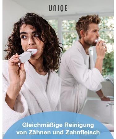 Unique Mouthpiece (Size M) - Exchange for Electric Uniqe Lamella Toothbrush | Advanced Lamella Technology for Effective Tooth Cleaning - Buy Online on GoSupps.com