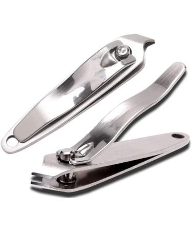 SVAASA Nail Clippers Nail Clipper Adult Stainless Steel Nail Clipper Silver 1.2 * 6.1cm Multifunctional Nail Clipper - Buy Online on GoSupps.com