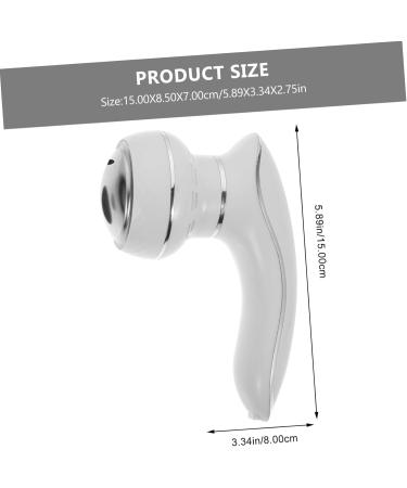 Housoutil 1set Electric Foot Callus File for Feet Travel Pedicure Tools Feet Remover Foot Hard Skin Scrubber Pedicure Tools for Callus Remover Nursing White Abs Electronic Foot File - Buy Online on GoSupps.com