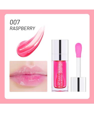 Swaqanry Raspberry Plumping Lip Oil - Long Lasting Hydrating Lip Gloss for Nourished Lips - Buy Online on GoSupps.com