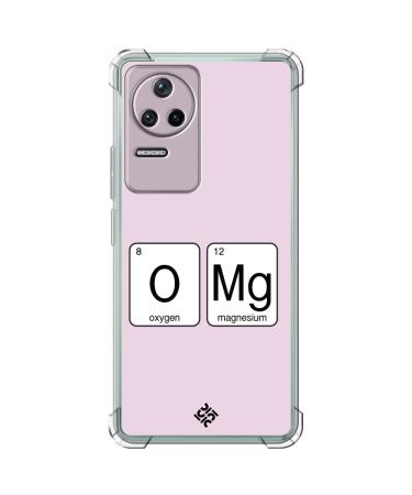 Movilshop shock -resistant protective cover Little F4 Drawing guays oxigen + magnesium - omg reinforced corner silicone 1.5 mm flexible transparent bumper gel TPU gel