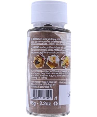 Artigiani del Tartufo - Truffle Seasoning Powder (65g) | Natural Italian Gourmet Truffle Seasoning | Vegan Friendly Truffle Seasoning Powder - 65g - Buy Online on GoSupps.com