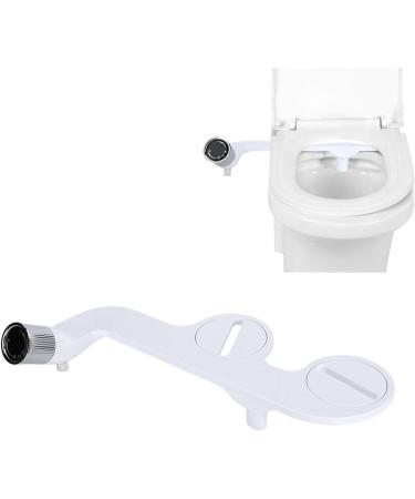 Fresh Water Sprayer G1/2 Bidet Seat Attachment - Cold Water Double Nozzle Non-Electric - International Shipping Available - Buy Online on GoSupps.com