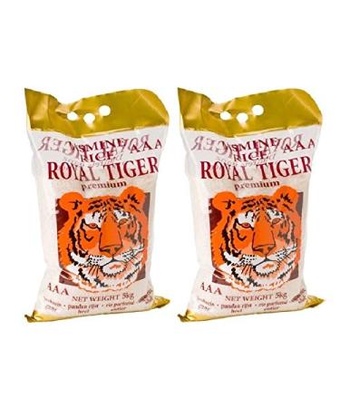 Buy 2x 5kg ROYAL TIGER Jasmine Fragrant Rice AAA - Premium Quality & Free Lucky Charm - International Shipping Available - Buy Online on GoSupps.com