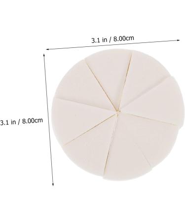 FRCOLOR 8 Sets Triangular Sponge Puff Body Sponge Eye Patches for Adults Makeup Puff Women Cosmetic Supply Face Powder Puff Makeup Sponge Puff White Emulsion Girl Wet and Dry - Buy Online on GoSupps.com