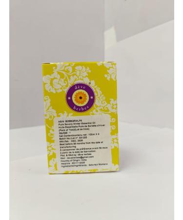 Deve Herbes Pure Savory Winter Essential Oil (Satureja Montana) Steam Distilled (Pack of Three) 100ml X 3 (10 oz) - Buy Online on GoSupps.com