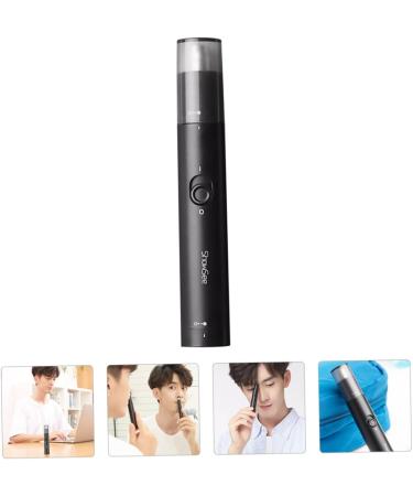 Healvian 1 Pc Nose Hair Trimmer Portable Nose Trimmer Hair Remover Hair Clipper Down Nose Hair Trimmer Nose Trimmer Nasal Cavity Cleaner Device for Personal Care Abdominal Muscles Black - Buy Online on GoSupps.com