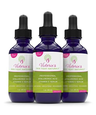 Buy Vitamin C 20% Serum with Advanced Hyaluronic Acid - Brighten & Hydrate Your Skin - International Shipping Available - Buy Online on GoSupps.com