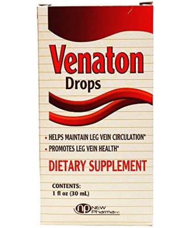 Venaton Drops 1 Oz - Supports Leg Health | Natural Circulation Supplement - Buy Online on GoSupps.com