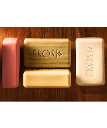 Natura Ekos Bar Soaps Set - Assorted Creamy Pure Vegetable Soaps 4x100g (Andiroba, Castanha, Maracuja, Ucuuba) - Buy Online on GoSupps.com