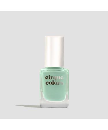 Cirque Colors Sheer Seafoam Green Jelly Nail Polish Jade Jelly - 0.37 Fl Oz (11 mL) - Vegan & Cruelty-Free