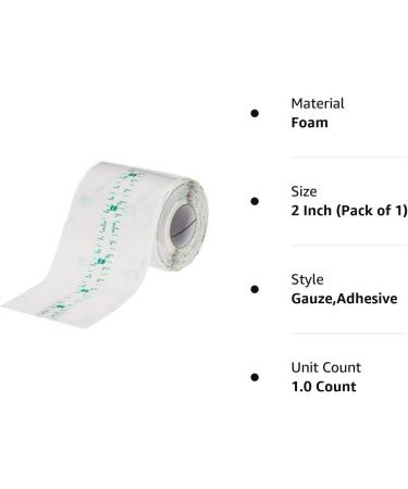 3M Tegaderm Roll 2x11 Yd Transparent Film Dressing 16002 - 2 Inch (Pack of 1) - Buy Online on GoSupps.com