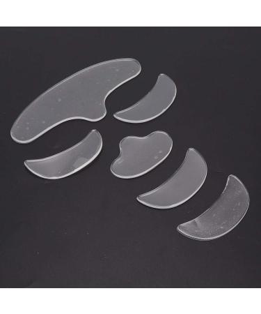 Rotekt Anti-Wrinkle Silicone Patch Pad Set for Forehead, Eyes, Chin - Skin Lifting & Reusable - 6Pcs - Buy Online on GoSupps.com