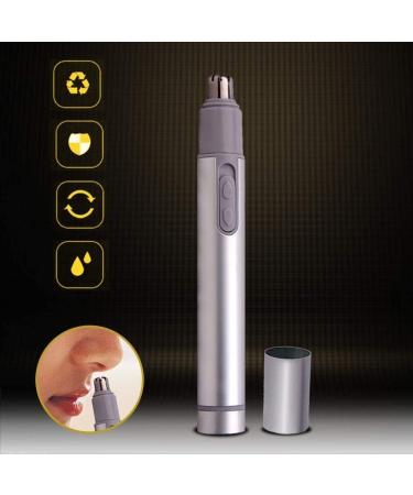 OBJECTIVE Painless Nose Hair Detail Trimmer for Men and Women Battery Operated Electric Trimmer Easy Cleaning Painless Facial Hair Remover Nose Hair Trimmer - Buy Online on GoSupps.com