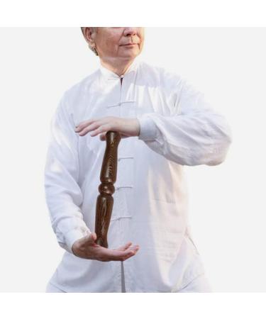 Obuyke Tai Ruler 2pcs - Wood Kungfu Tai Training Sticks for Elderly Morning Exercise - Buy Online on GoSupps.com