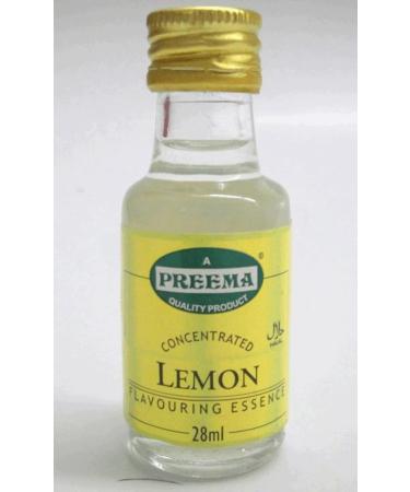 Preema | Lemon Flavouring Essence 12X28ml | Prefect For Baking | Halal | Premium Quality - Buy Online on GoSupps.com