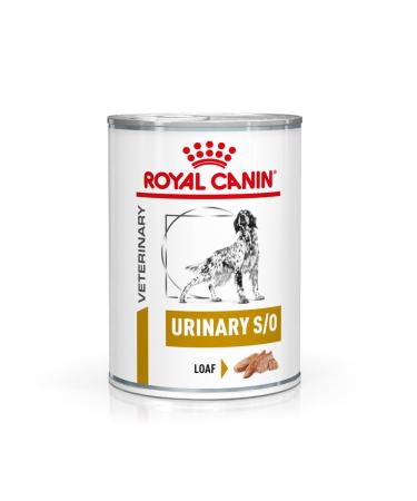 ROYAL CANIN Veterinary Urinary S/O | 12 x 410 g | Complete Diet Food for Adult Dogs | For Dissolving Struvite Stones and Reducing Struvite Stone Recurrences