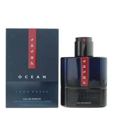 Prada Luna Rossa Ocean for Men - 1.6 oz EDP Spray Fresh 1.6 Fl Oz (Pack of 1)