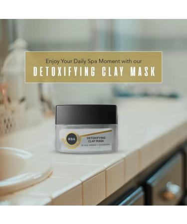 RBA Skincare Detoxifying Clay Mask - Non-Drying Pore & Blackhead Treatment | 100% Natural | 50ml - Buy Online on GoSupps.com