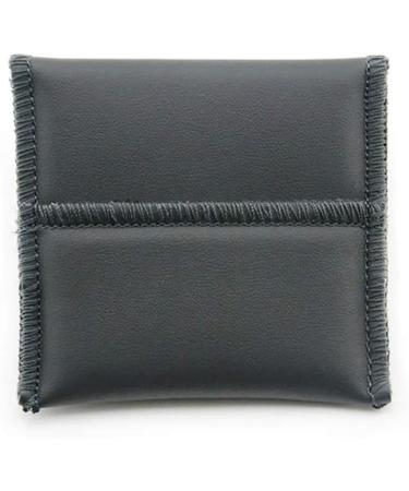 Hearing Aid Carrying Pouch Holder Carrier Storage Bag Black PU Material Protector for Hearing Aids - Buy Online on GoSupps.com