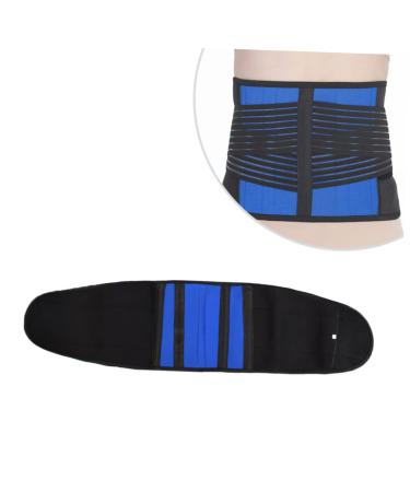 Buy Adjustable XXXL Black Waist Support Belt & Lumbar Brace - Sports & Cooking Support for Men - Buy Online on GoSupps.com