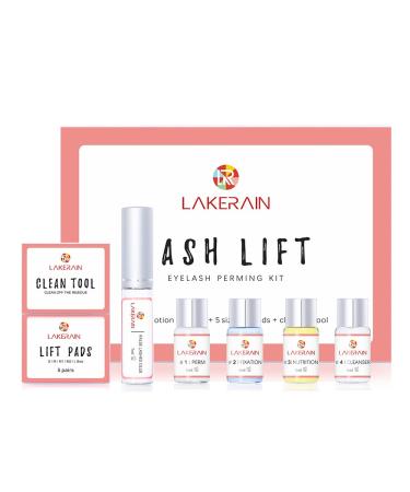 lakerain Lash Lift Kit  Eyelash Perm Kit  Professional Eyelash Lash Extensions  Lash Curling  Semi-Permanent Curling Perming Suitable For Salon & Home Use