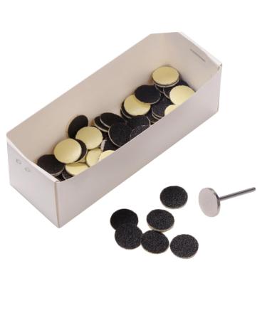 Healeved 1 Set Nail Polishing Sheets Sandpaper Foot Remover File Sand Discs for Pedicure Tool Pinata Electric Sandpaper Sanding Discs Hand Sand Sheet Metal Replace