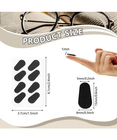Emageren 12 Pairs Self-Adhesive Anti-Slip Nose Pads for Glasses - Black 1mm Eyewear Sponge Pads for Sunglasses & Eyeglasses - Buy Online on GoSupps.com