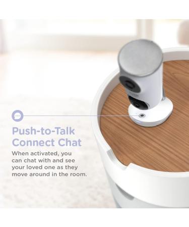 Hubble Connected Dual Camera Baby Monitor with AI Motion Tracking and Night Vision - 5 Screen, Remote Pan Tilt Zoom, Room Temperature Sensor - Buy Online on GoSupps.com