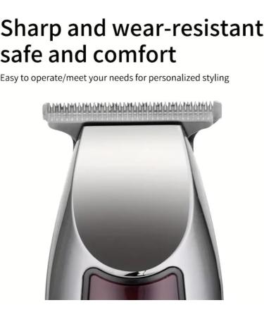 ZiaWorld Hair Clippers for Men Beard Trimmer Cordless Barber Trimmer Kit Waterproof Adjustable Speeds Grooming Kit USB Rechargeable Powerful Motor Low Noise Long Battery Life Waterproof - Buy Online on GoSupps.com