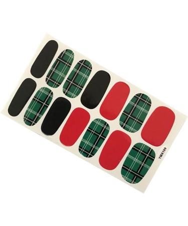 dijiusidy Nail Art Stickers Self-Adhesive Fingernail Decal with Strap Glue DIY Art Decor Full Cover Manicure Kits for Women Girls YMX199 - Buy Online on GoSupps.com